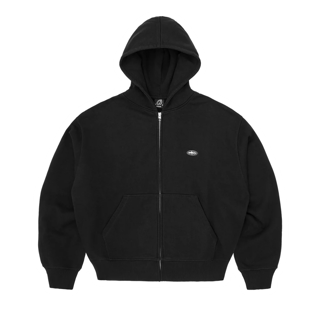 CORTEIZ MINI ISLAND ZIP HOODIE BLACK