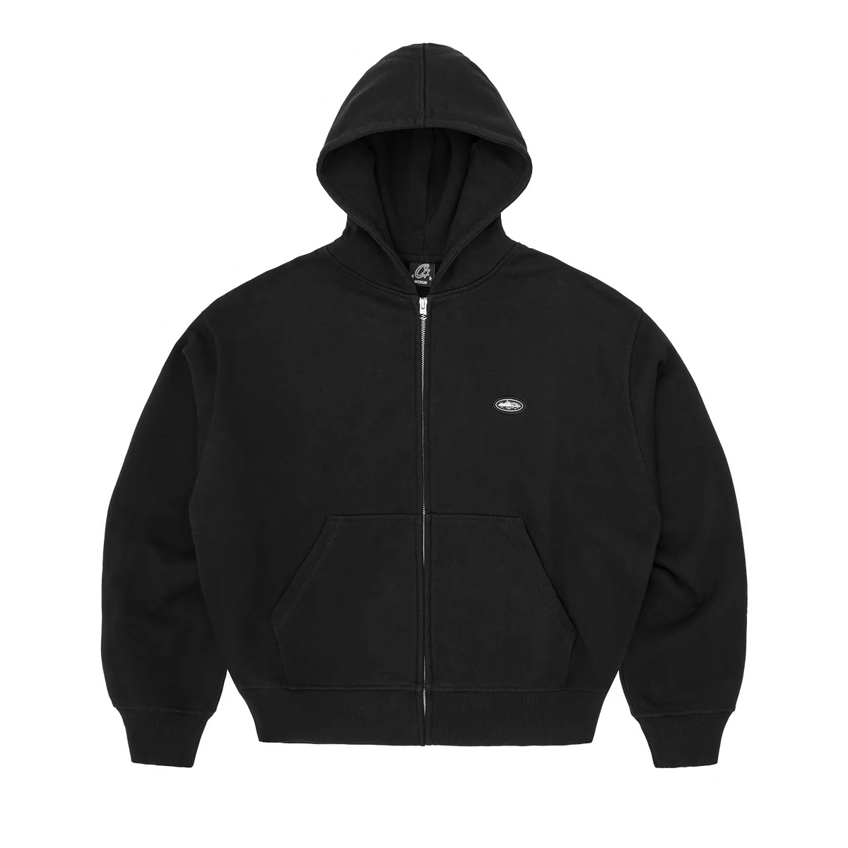 CORTEIZ MINI ISLAND ZIP HOODIE BLACK