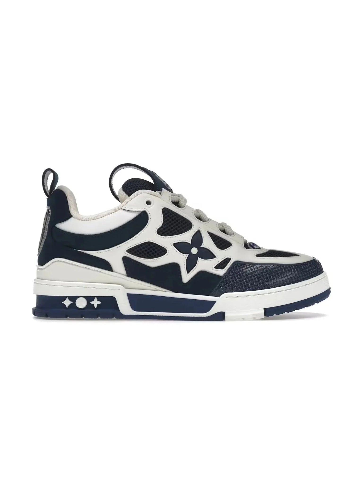LOUIS VUITTON SKATE NAVY WHITE SNEAKERS