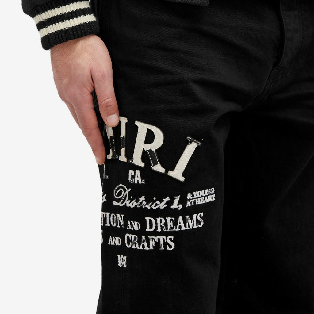 AMIRI ART DISTRICT JEANS BLACK