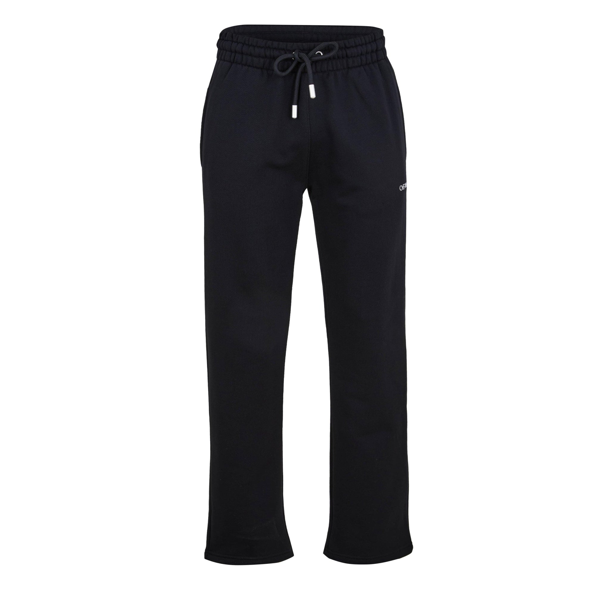 OFF WHITE CLASSIC OFF CLOSED HEM SWEATPANTS