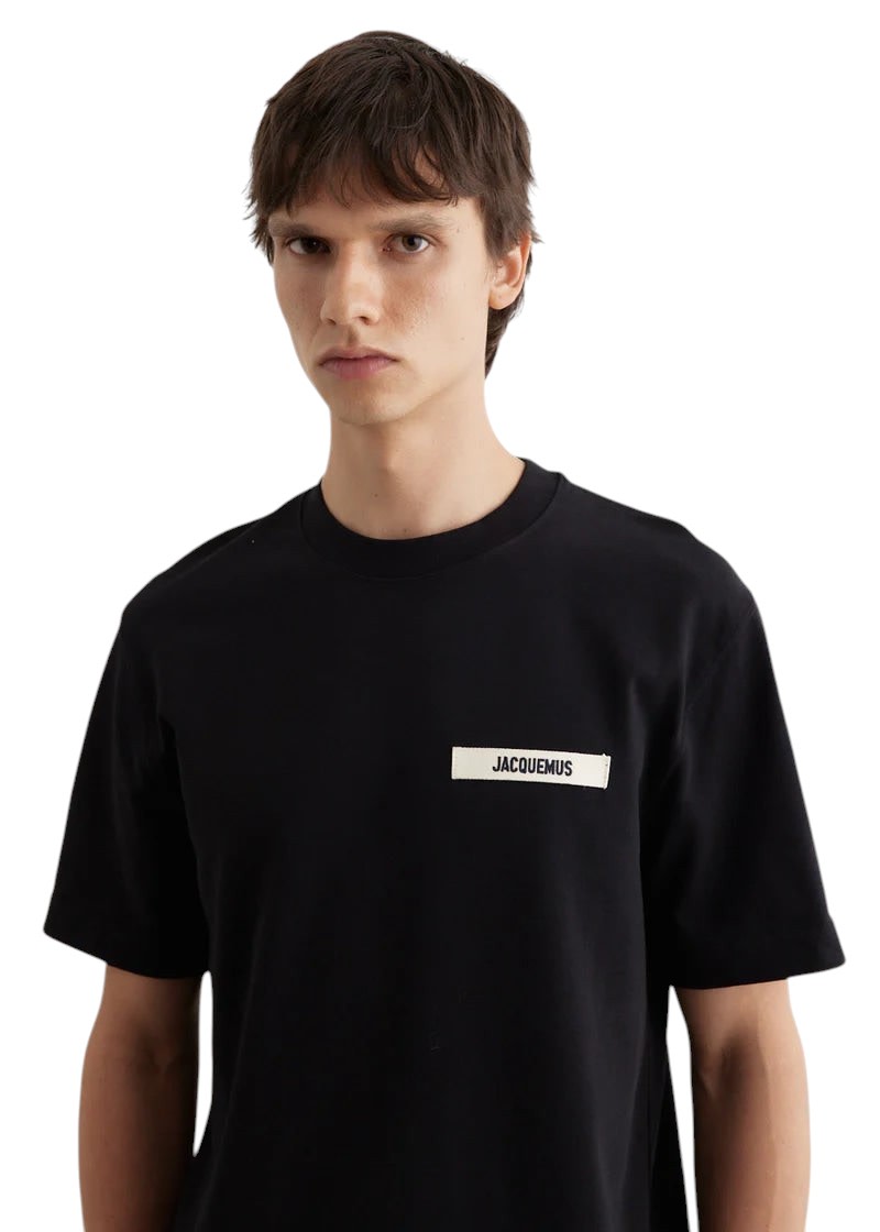 JACQUEMUS LE GROSS T-SHIRT BLACK