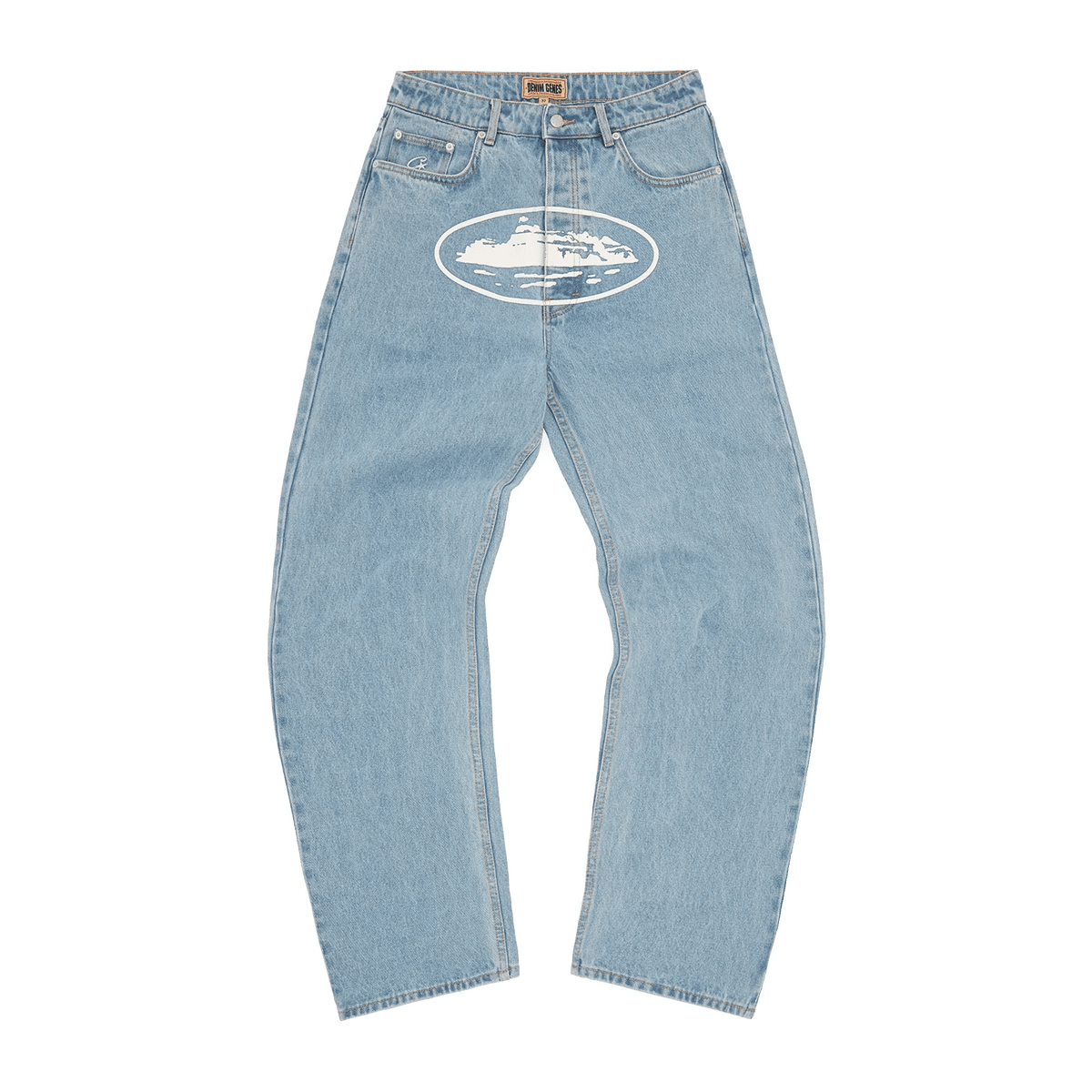 CORTEIZ ISLAND BAGGY JEANS STONE WASH