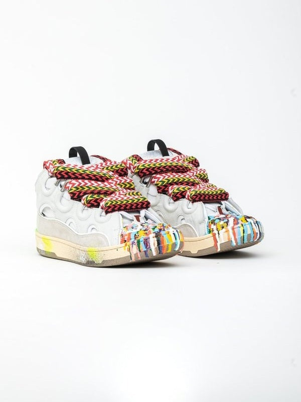 LANVIN X GALLERY DEPT PAINTED CURB LEATHER