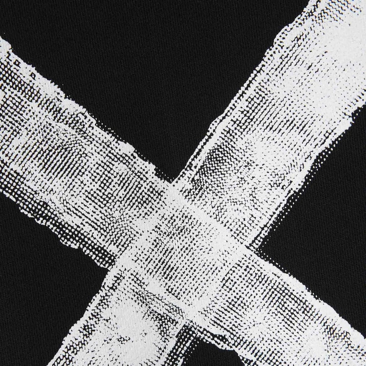 OFF WHITE SPRAY ARROW CREWNECK BLACK