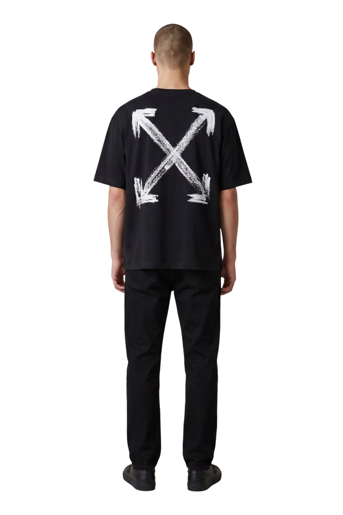 OFF-WHITE CHALK ARROW T-SHIRT BLACK