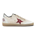 GOLDEN GOOSE BALLSTAR SNEAKER RED CREAM