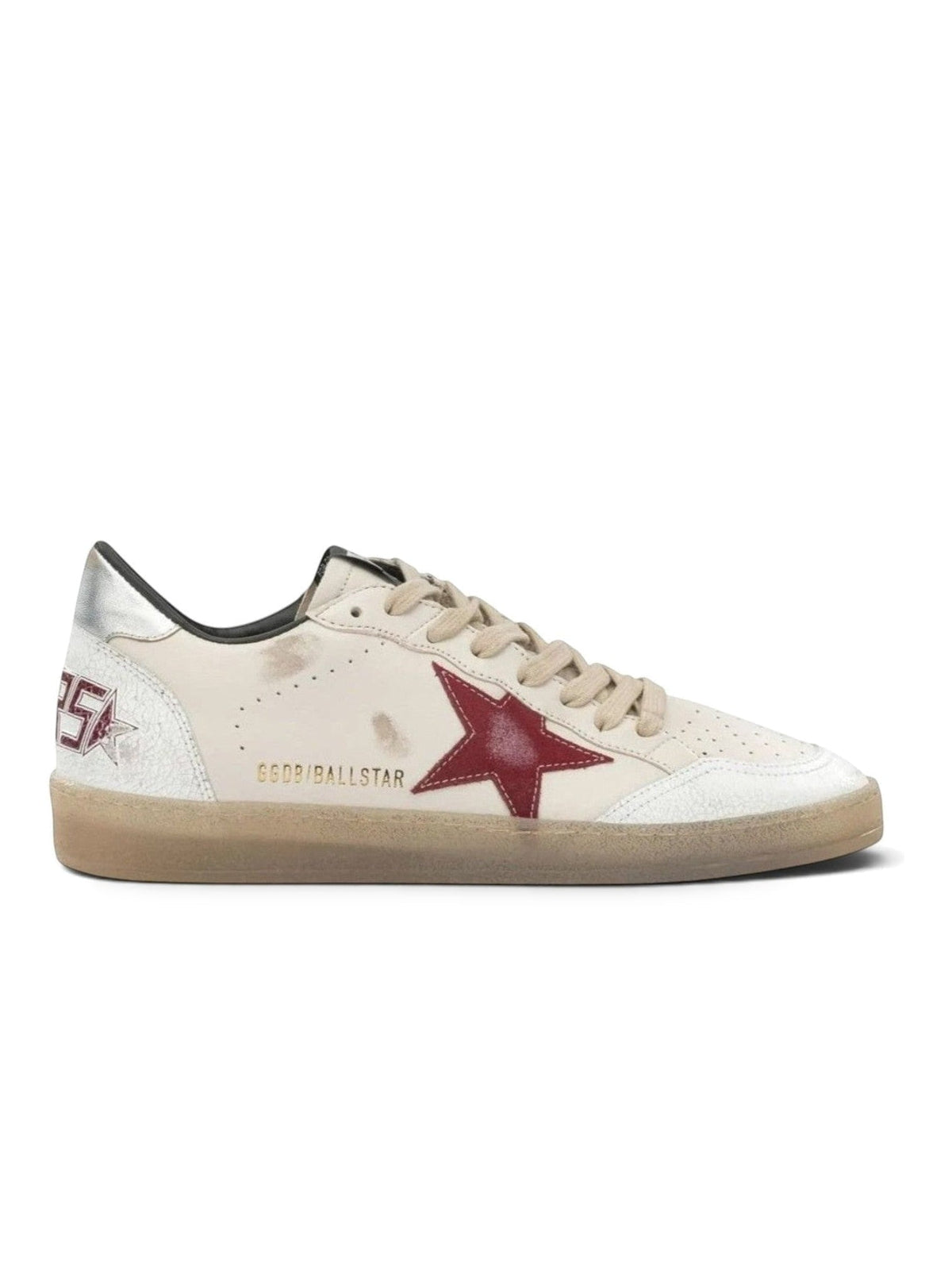 GOLDEN GOOSE BALLSTAR SNEAKER RED CREAM