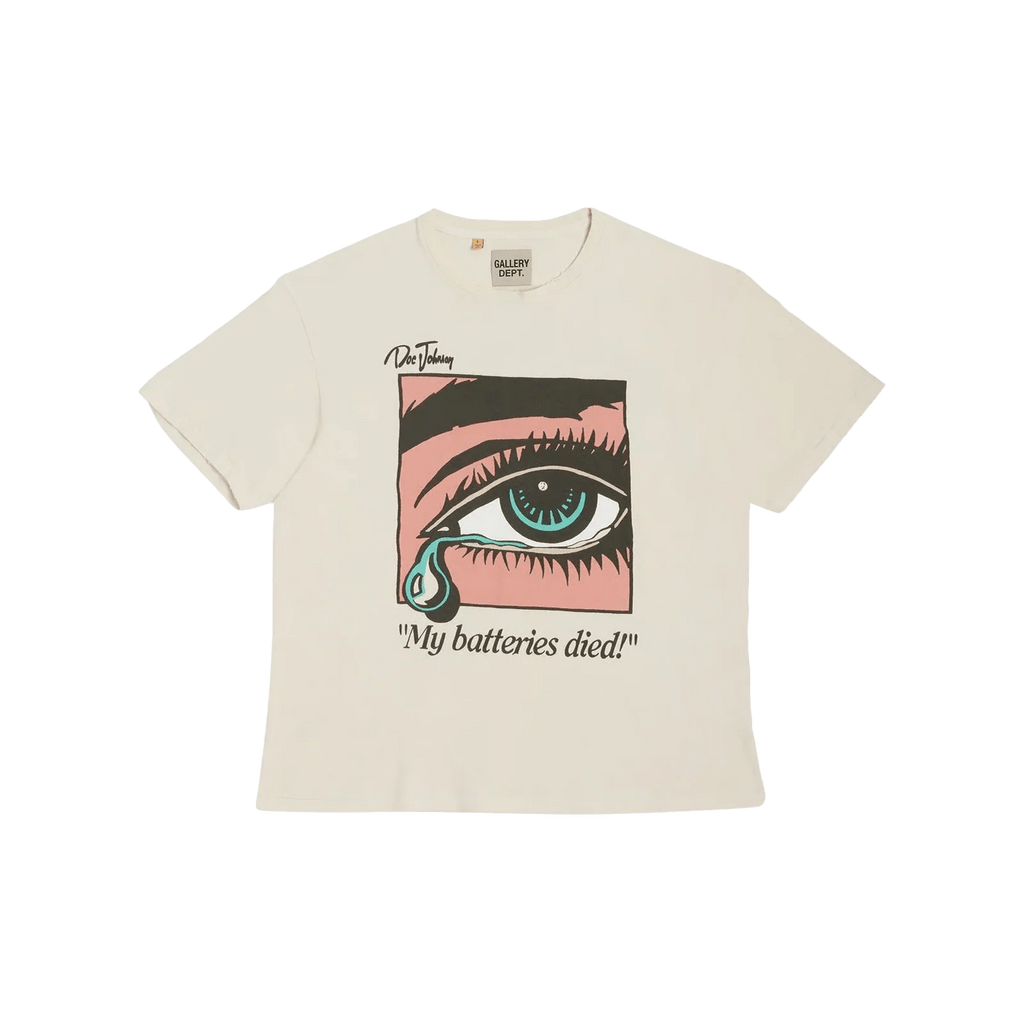 GALLERY DEPT. DEAD BATTERIES TEE DOC JOHNSON