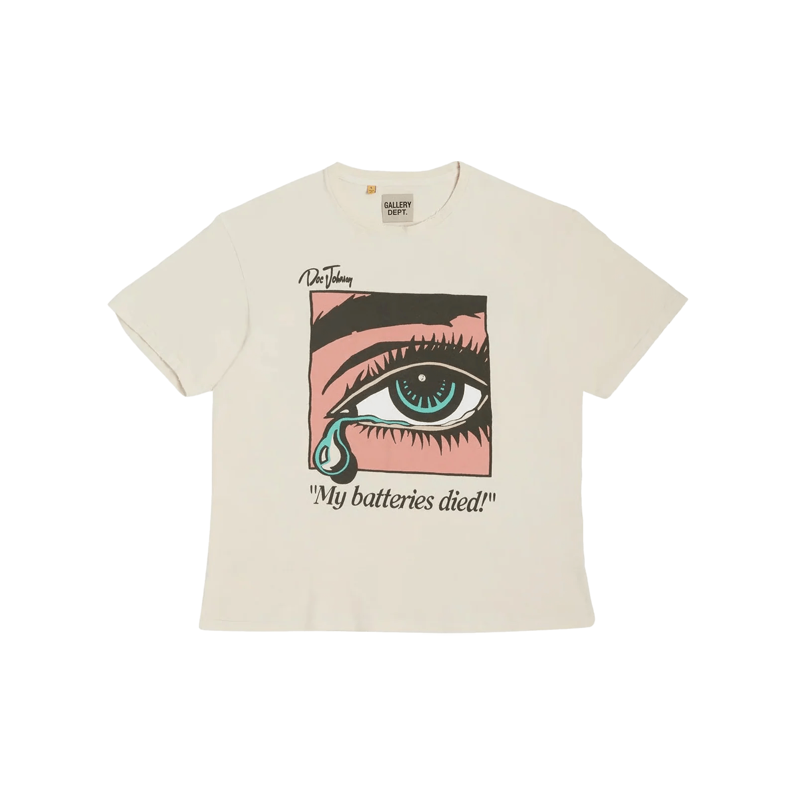 GALLERY DEPT. DEAD BATTERIES TEE DOC JOHNSON