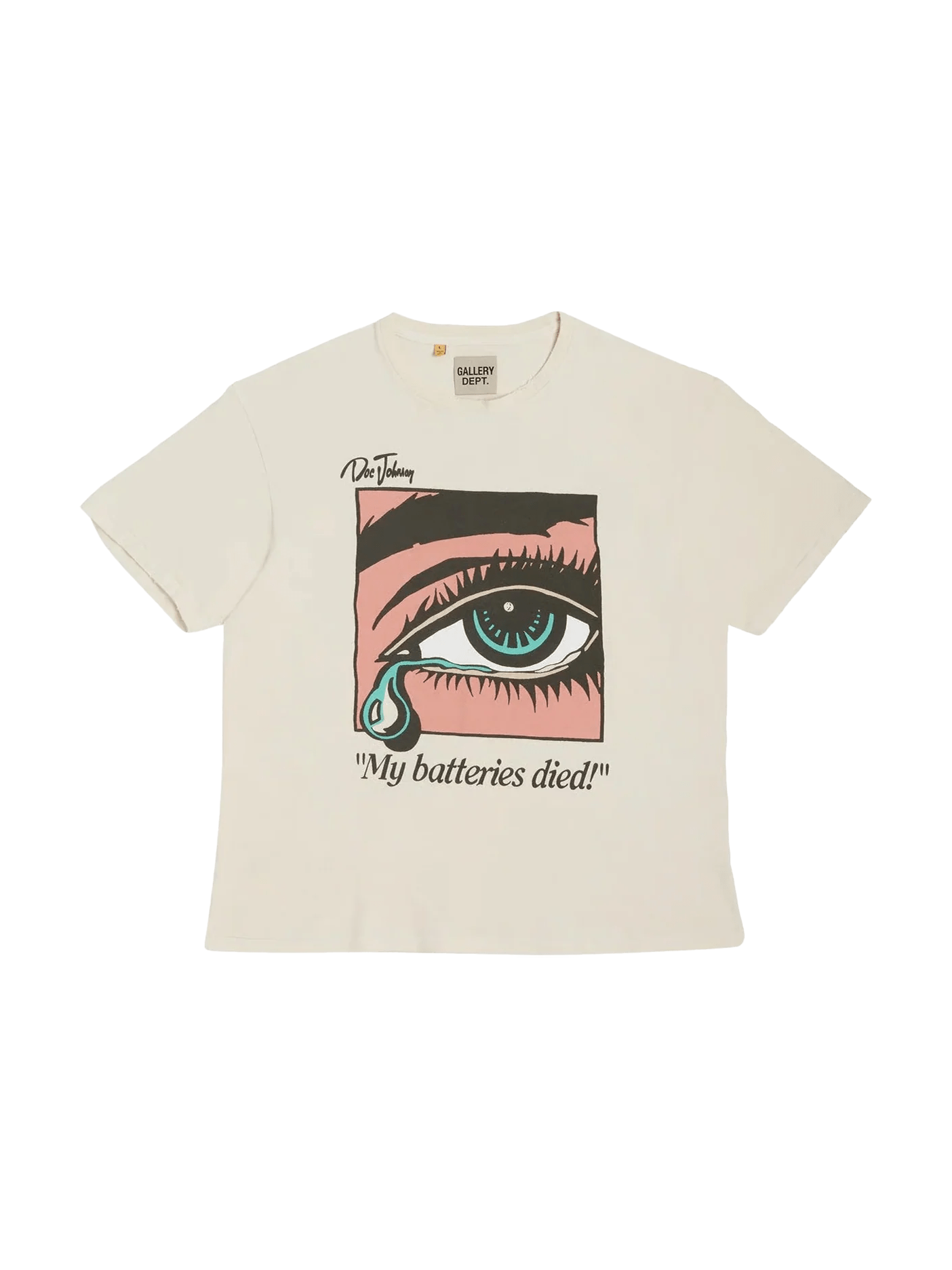 GALLERY DEPT. DEAD BATTERIES TEE DOC JOHNSON