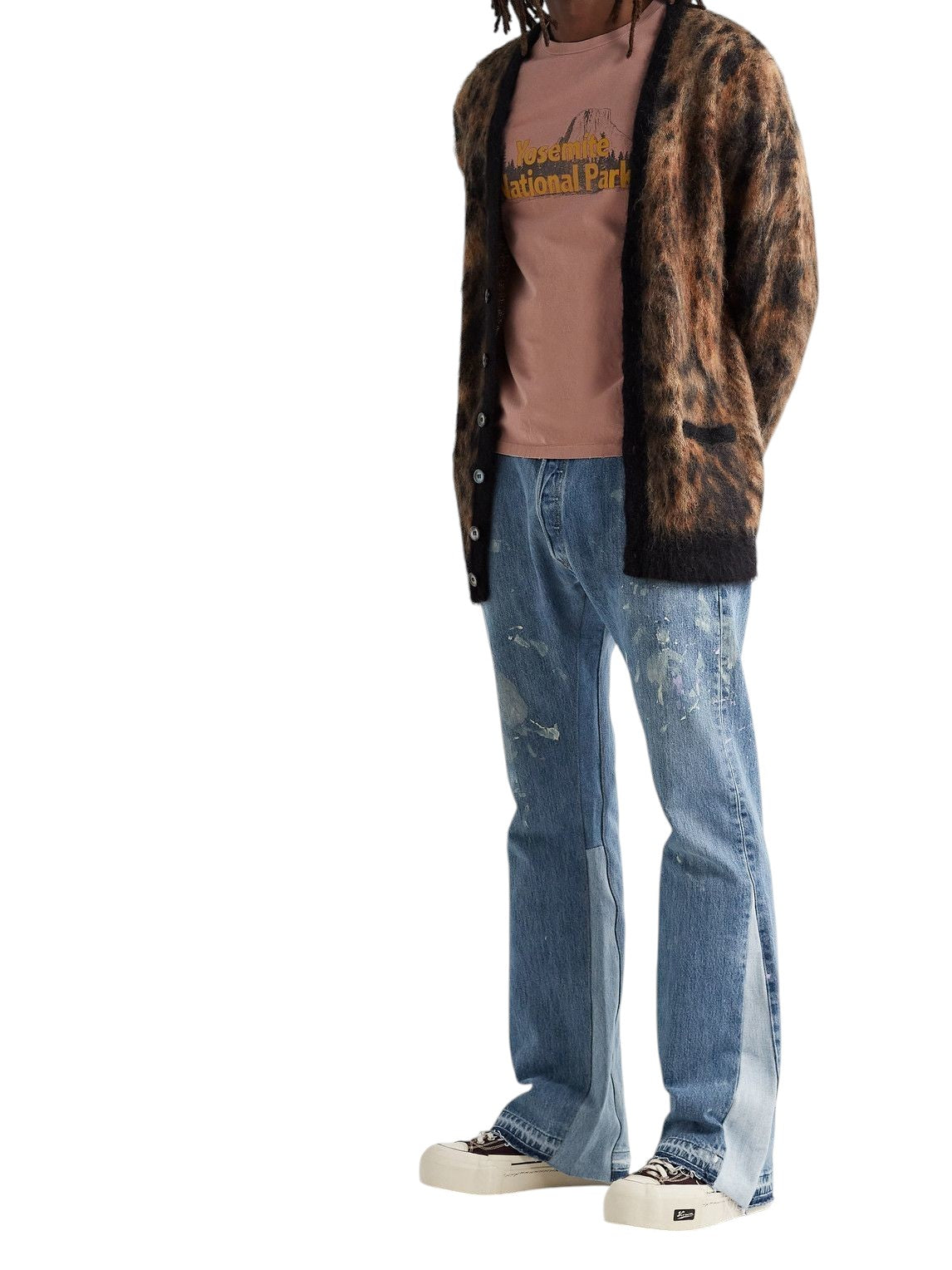 GALLERY DEPT 90210 FLARED BLUE JEANS Men - Pantalones