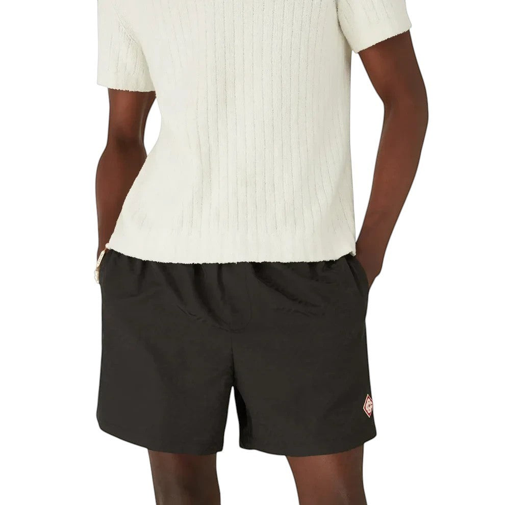 CASABLANCA BLACK MONOGRAM SWIMSHORT Men - Shorts