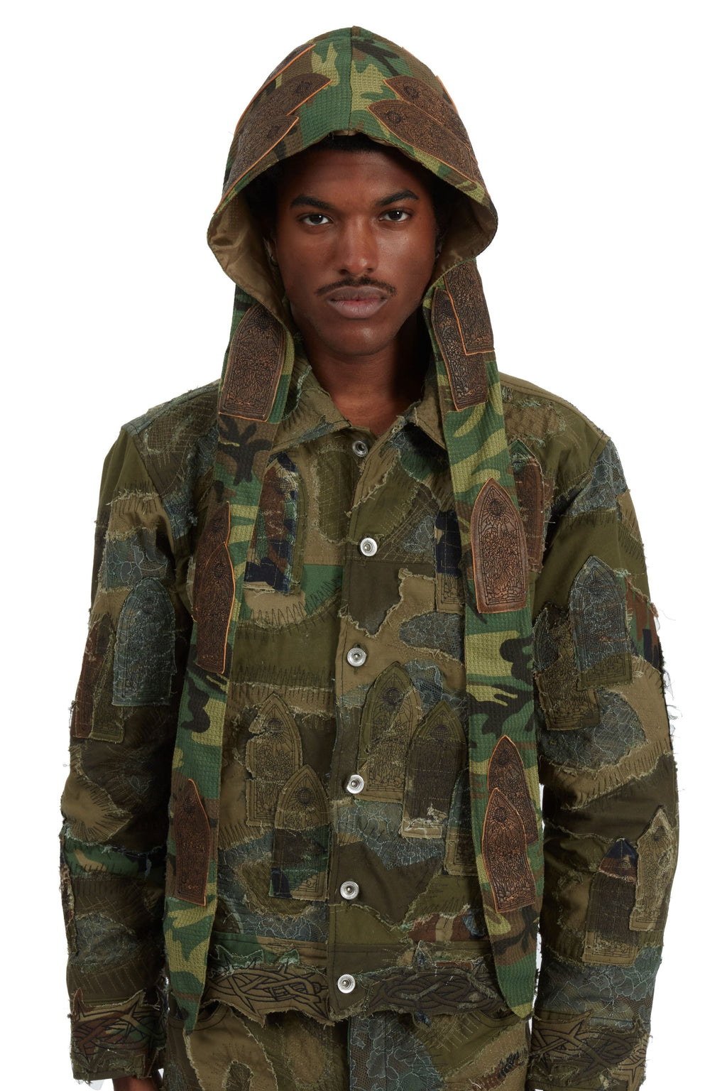 WHO DECIDES WAR CAMO DURAG BROWN ARCH — vista 3