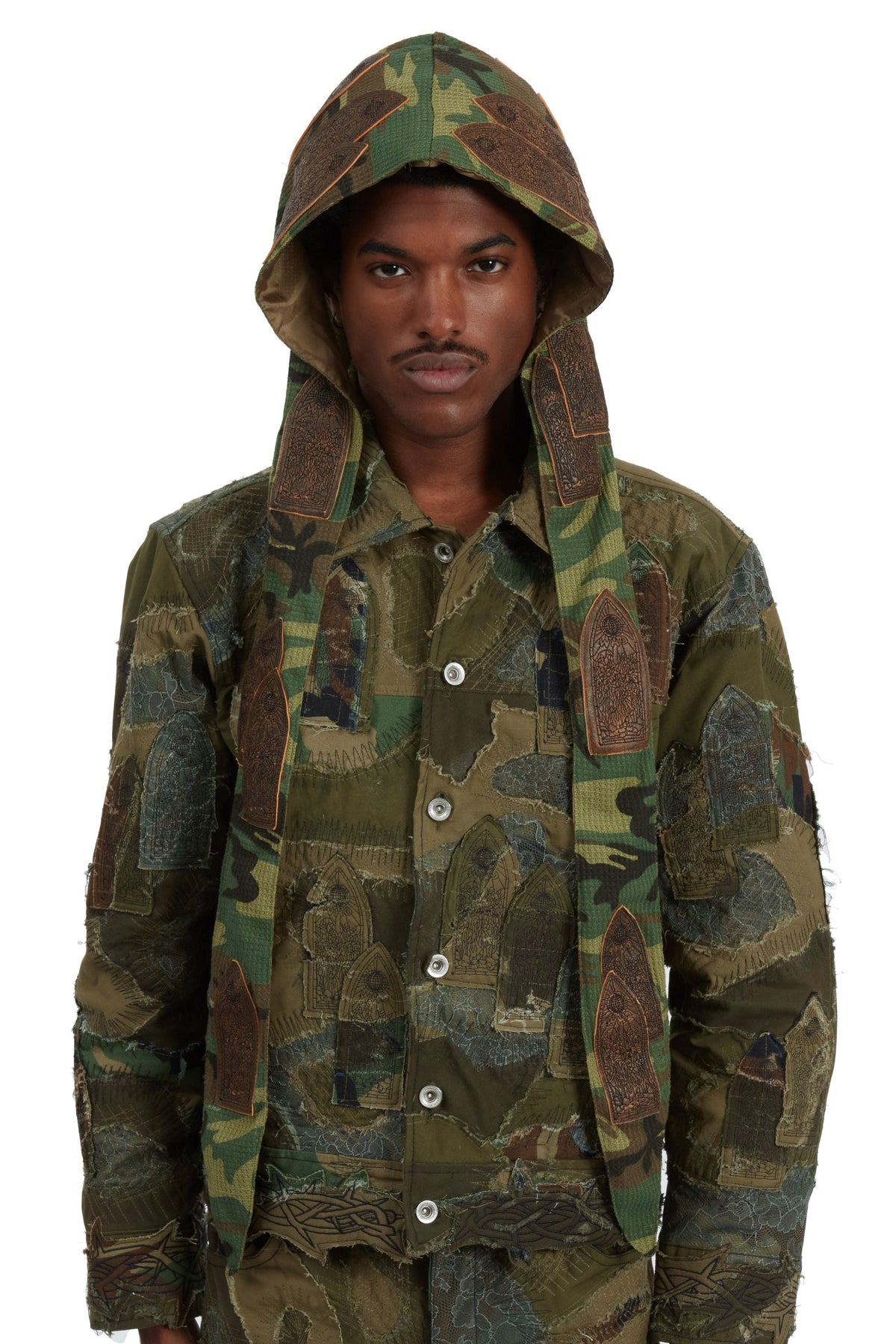 WHO DECIDES WAR CAMO DURAG BROWN ARCH — vista 3
