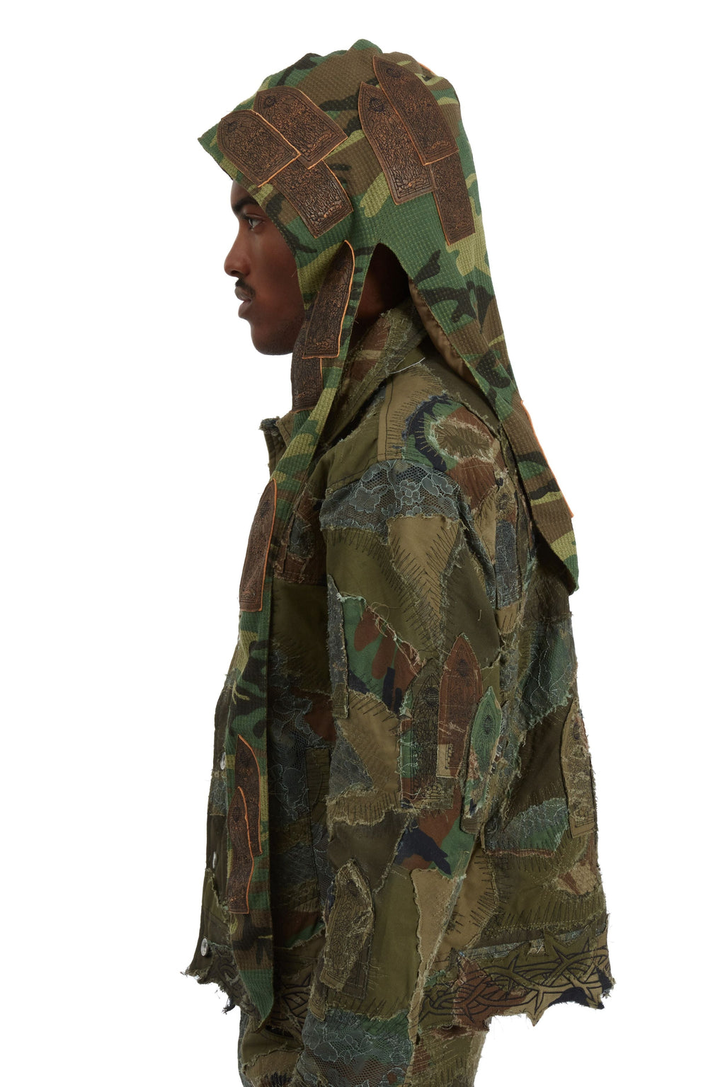 WHO DECIDES WAR CAMO DURAG BROWN ARCH — vista 5