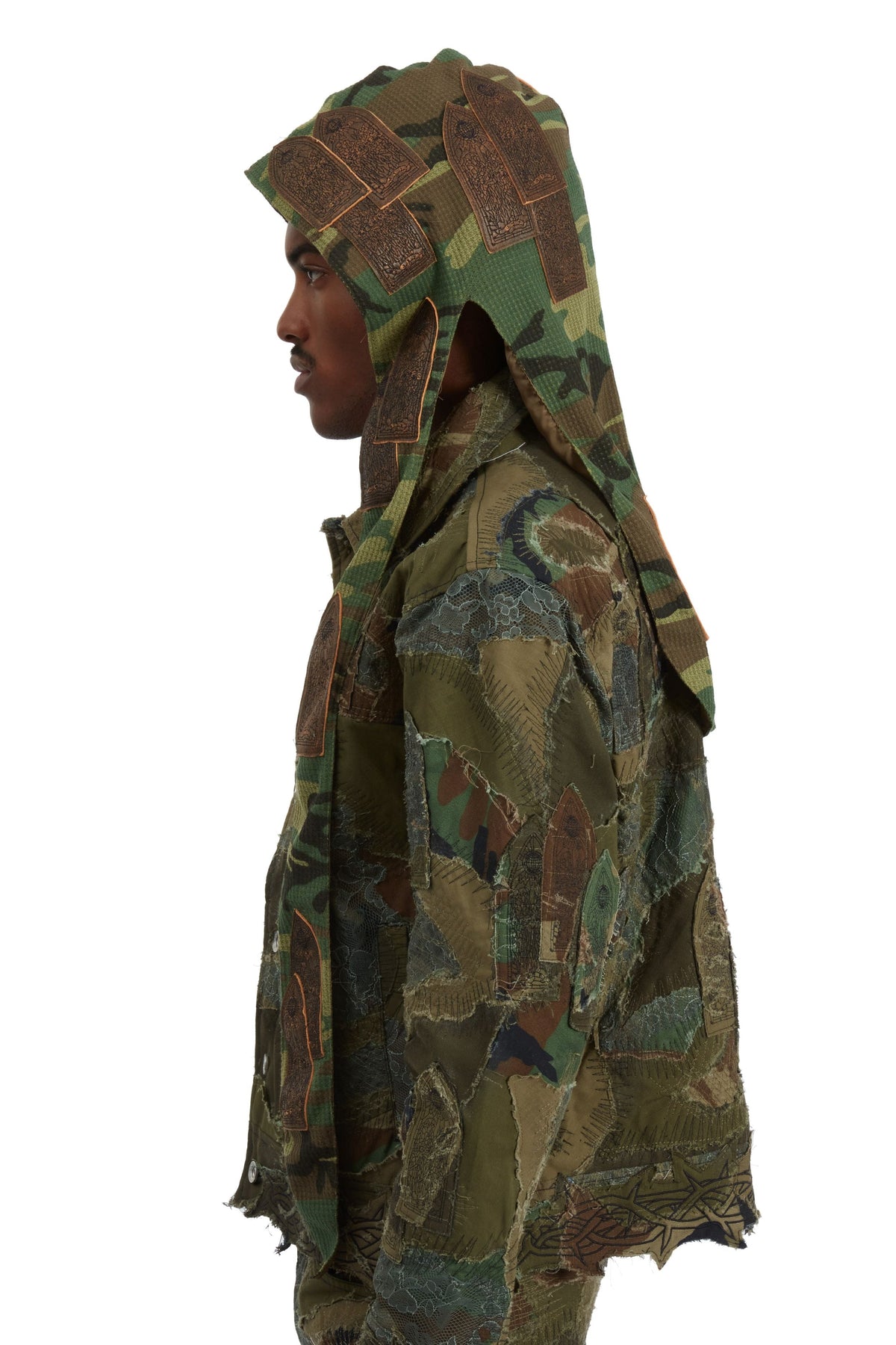 WHO DECIDES WAR CAMO DURAG BROWN ARCH — vista 5