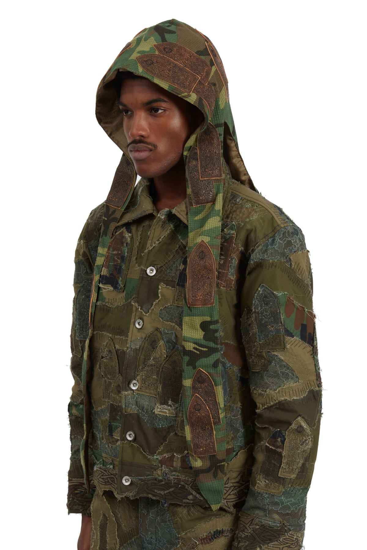 WHO DECIDES WAR CAMO DURAG BROWN ARCH — vista 4