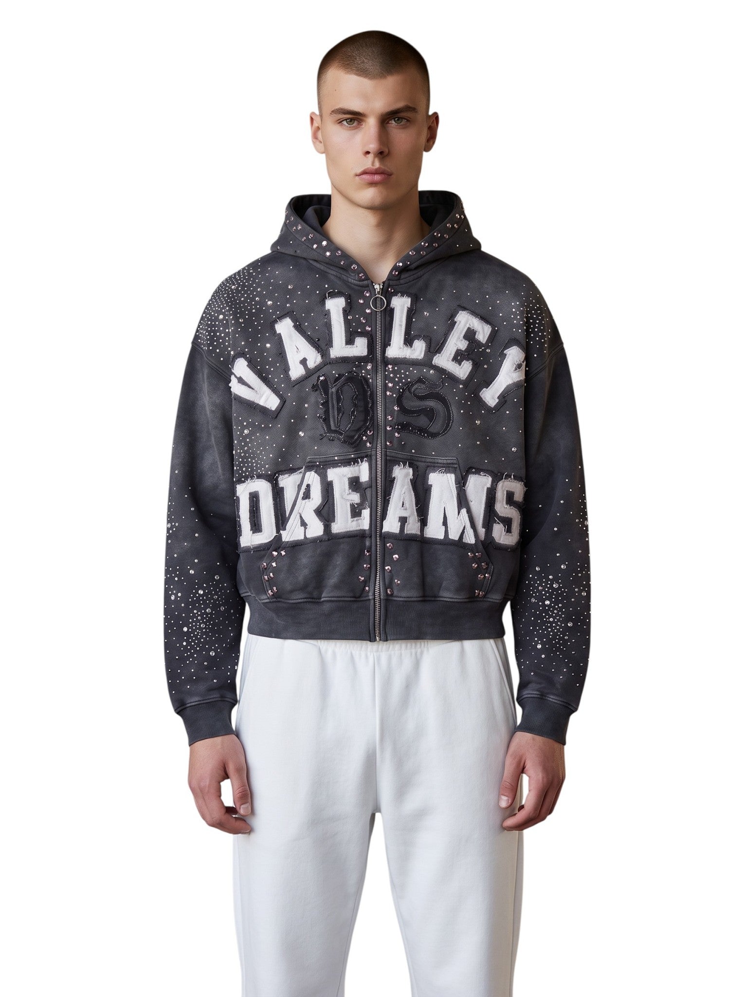 VALLEY DREAMS CLASSICO ZIP UP BLACK
