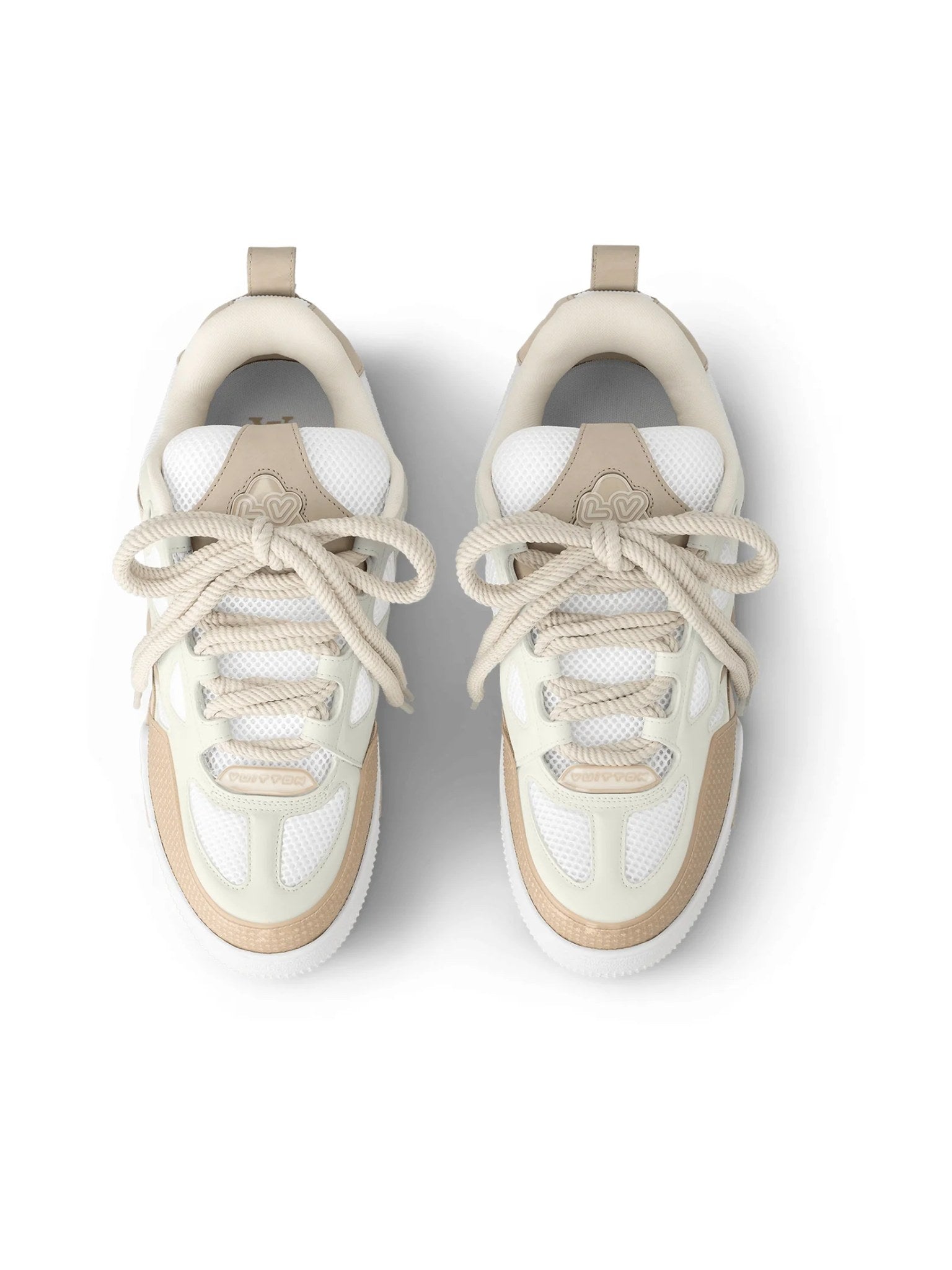 LOUIS VUITTON SKATE BEIGE WHITE