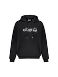 OFF WHITE BOOKISH FLORAL BLACK HOODIE