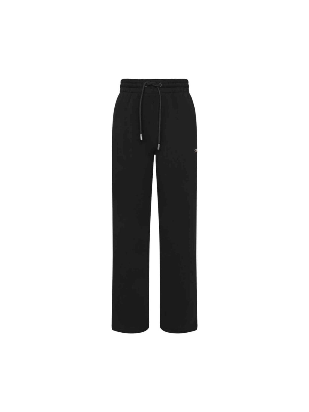 OFF WHITE BOLT ARROW OPEN HEM SWEATPANTS BLACK