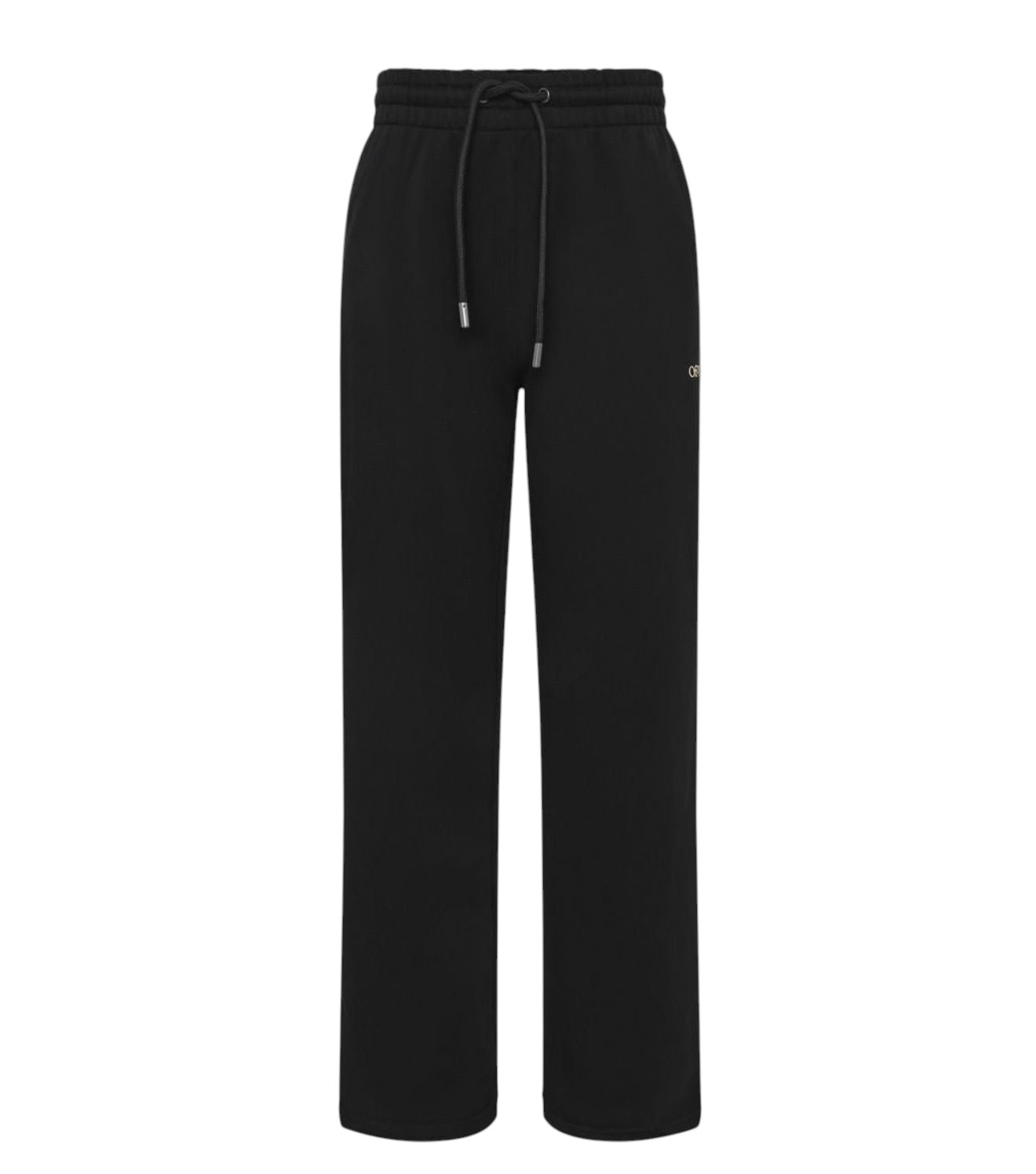 OFF WHITE BOLT ARROW OPEN HEM SWEATPANTS BLACK