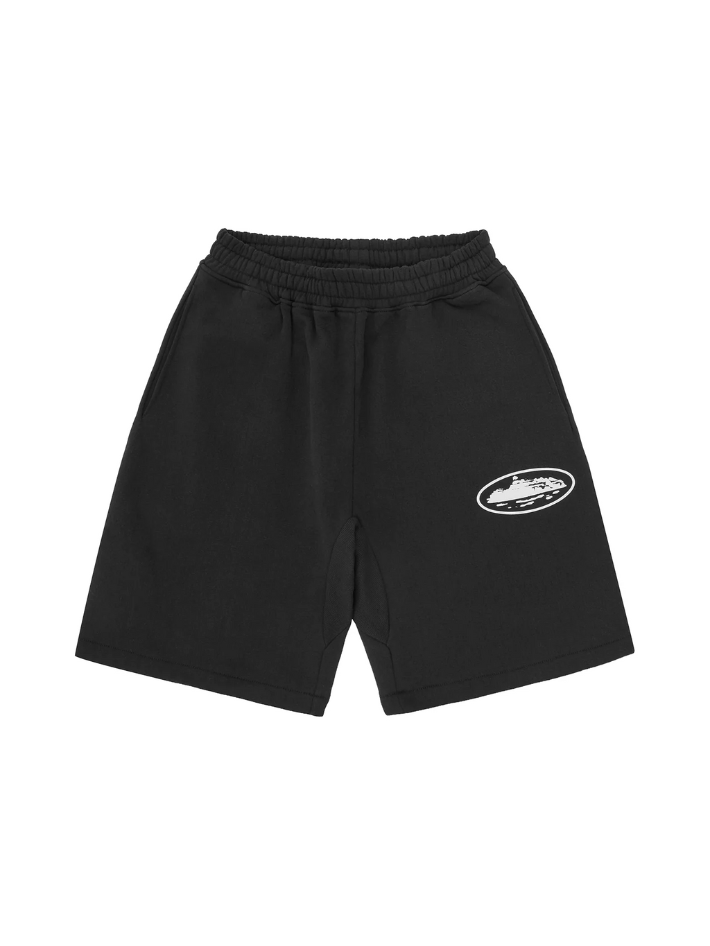 CORTEIZ OG ISLAND PUFF BLACK SWEATSHORTS