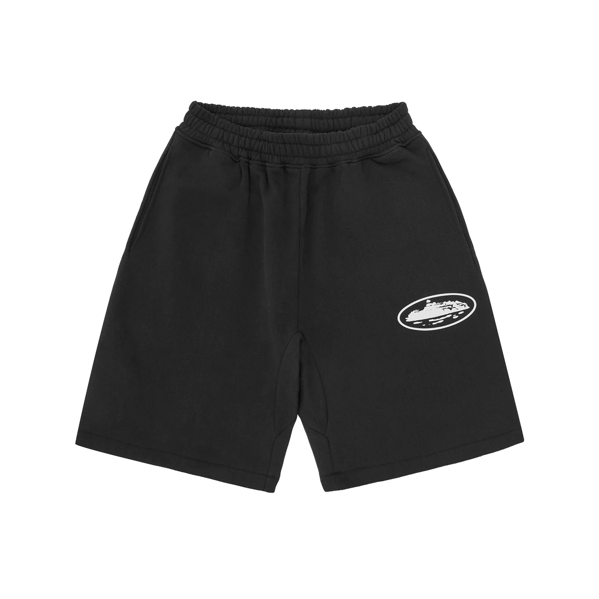 CORTEIZ OG ISLAND PUFF BLACK SWEATSHORTS