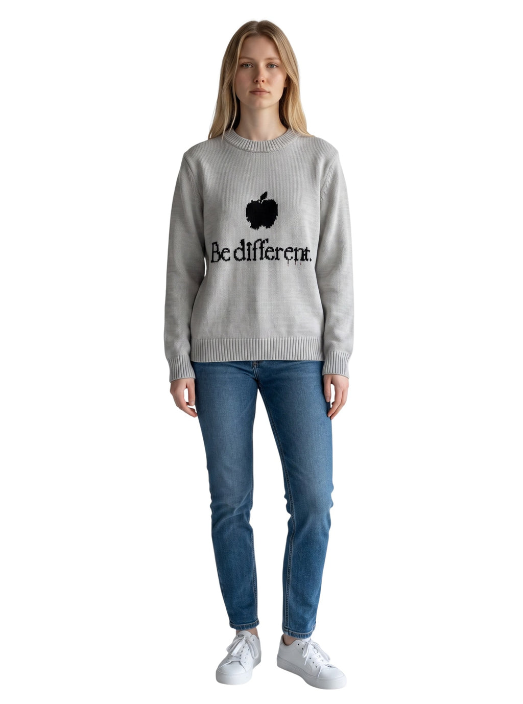 BALENCIAGA BE DIFFERENT KNIT CREWNECK