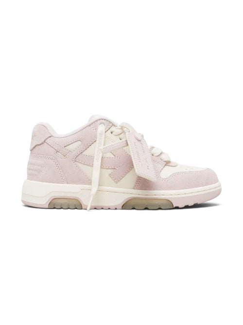 OFF WHITE OUT OF OFFICE SUEDE PINK