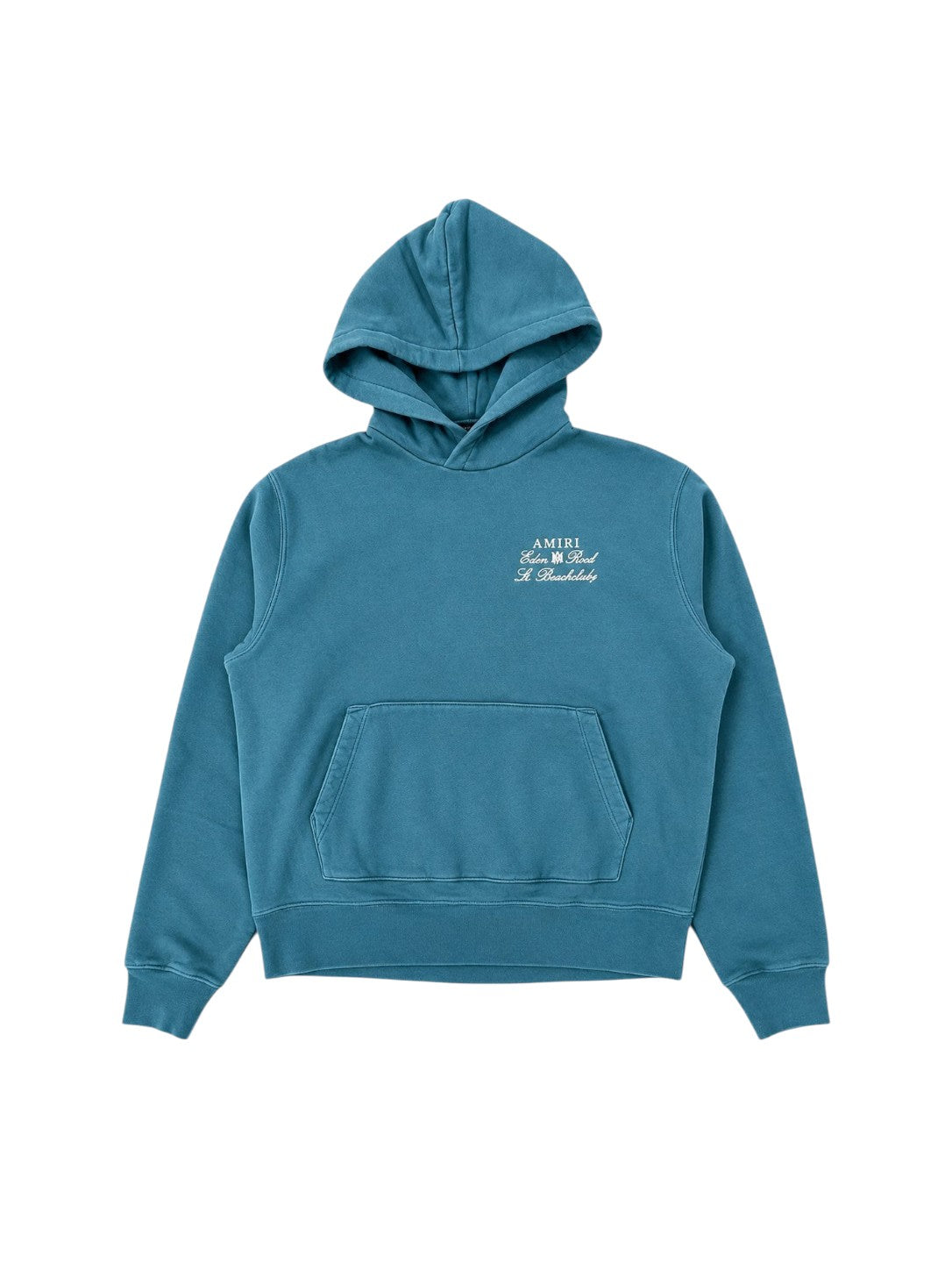AMIRI EDEN ROCK BLUE & WHITE ST. BARTHELEMY HOODIE