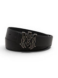 AMIRI MA LOGO BELT BLACK