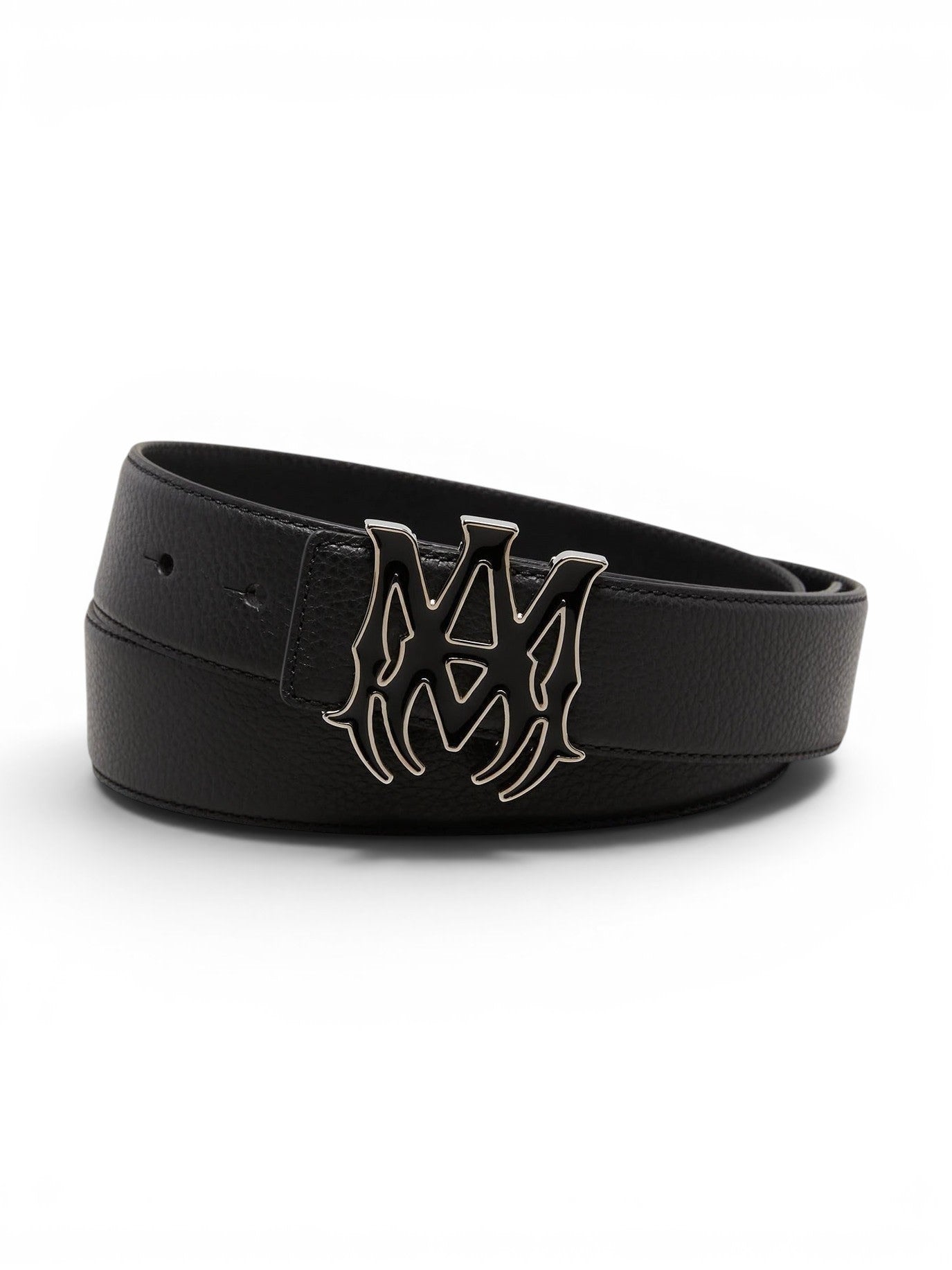 AMIRI MA LOGO BELT BLACK