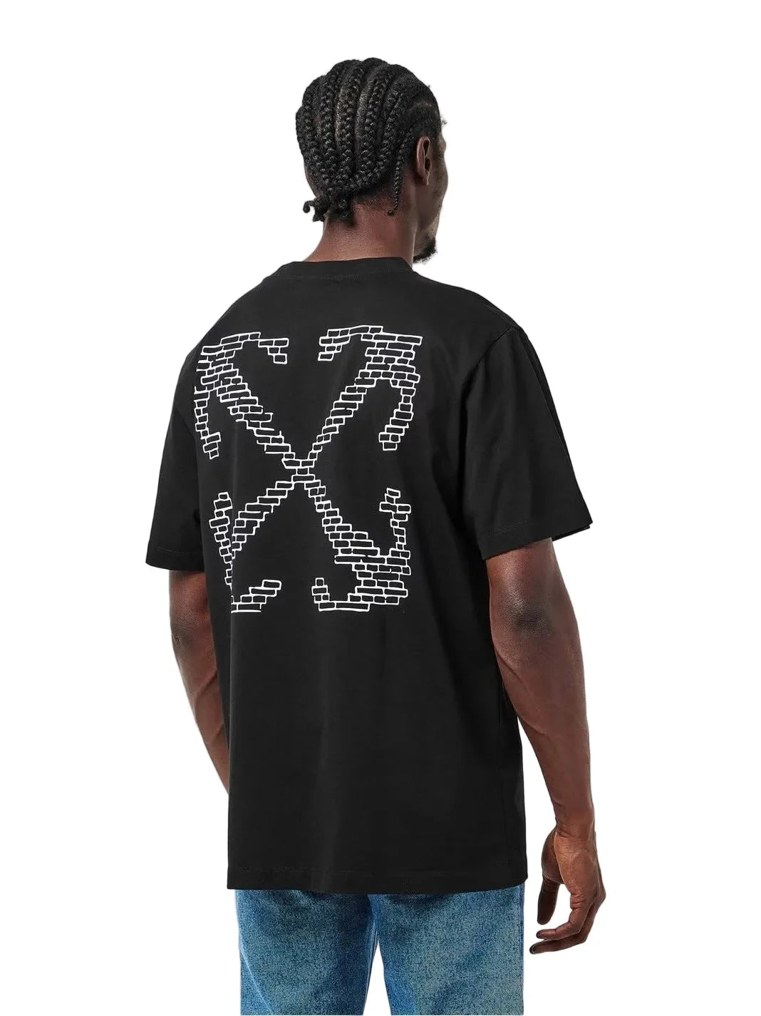 OFF WHITE BRICK ARROW BLACK T-SHIRT