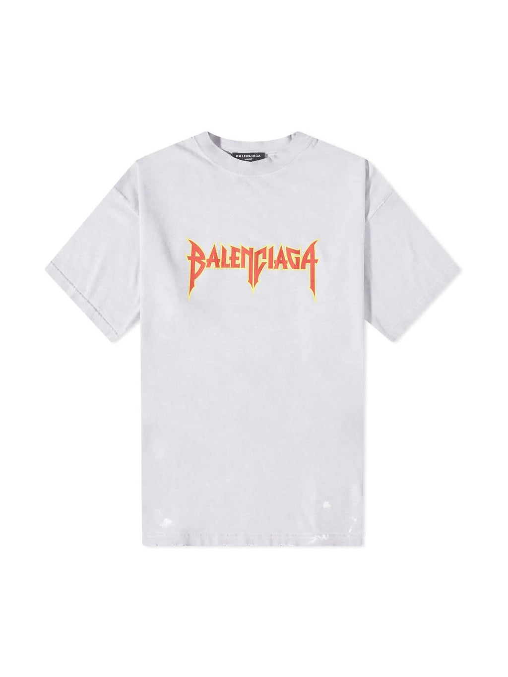 BALENCIAGA METAL OVERSIZE T-SHIRT GREY