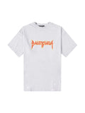 BALENCIAGA METAL OVERSIZE T-SHIRT GREY