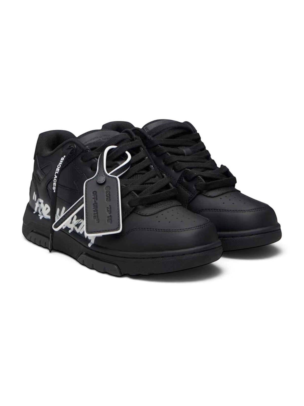 OFF-WHITE OUT OF OFFICE "FOR WALKING" BLACK