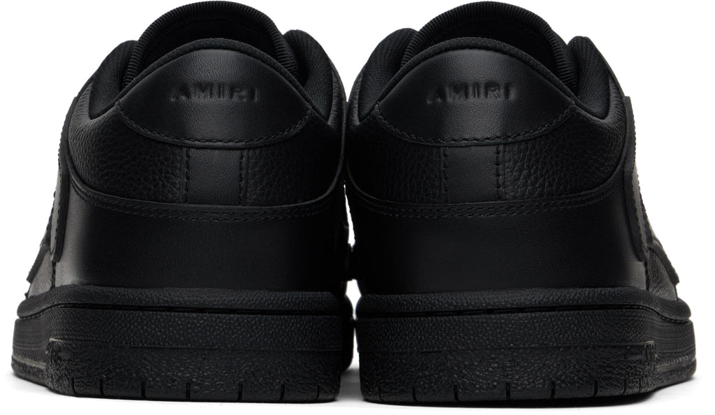 AMIRI SKEL TOP LOW TRIPLE BLACK