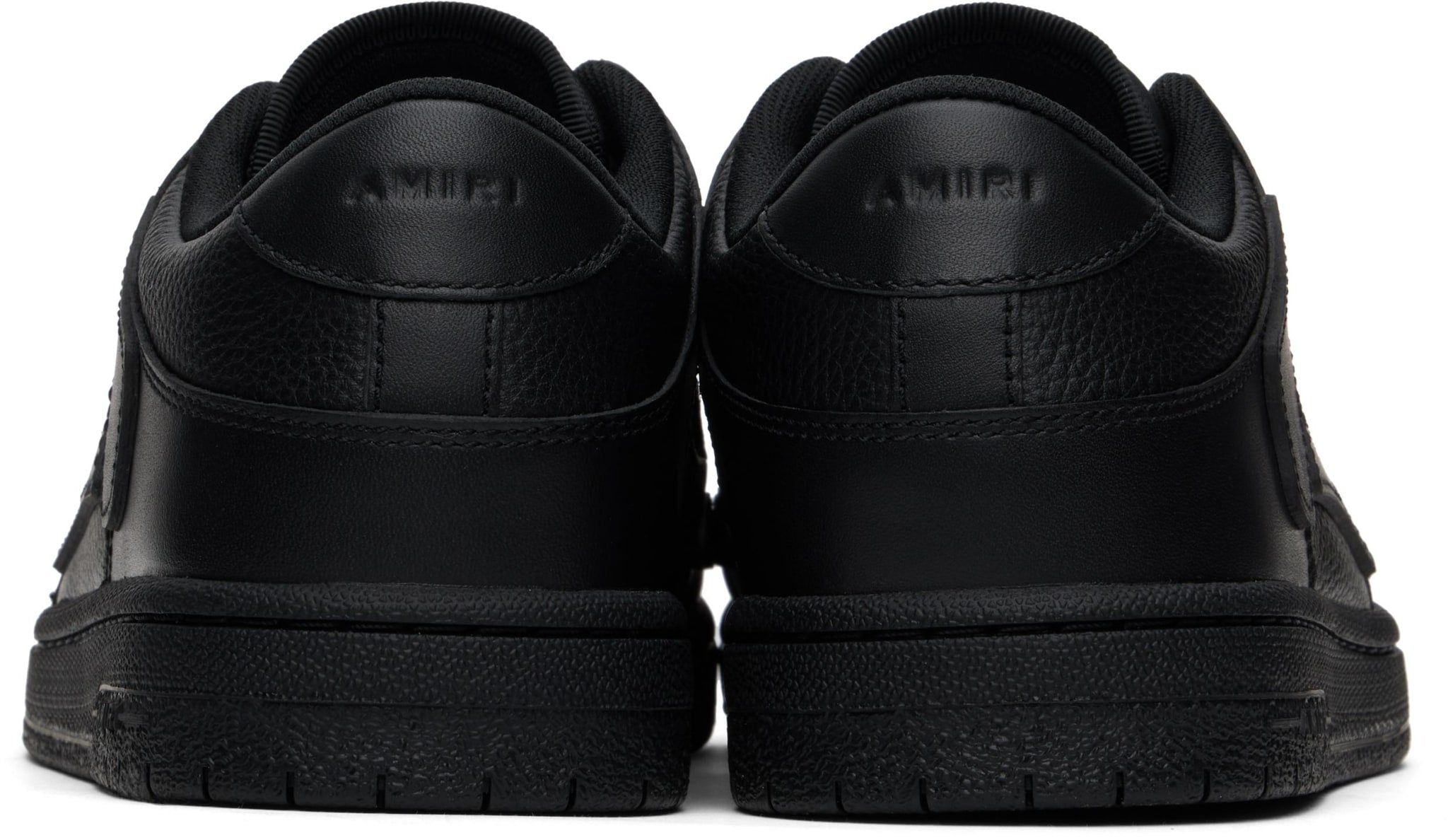 AMIRI SKEL TOP LOW TRIPLE BLACK