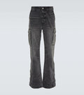 AMIRI M65 CARGO DENIM WASHED BLACK