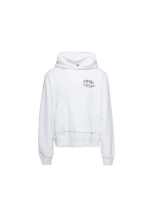 AMIRI ART DISTRICTS HOODIE WHITE