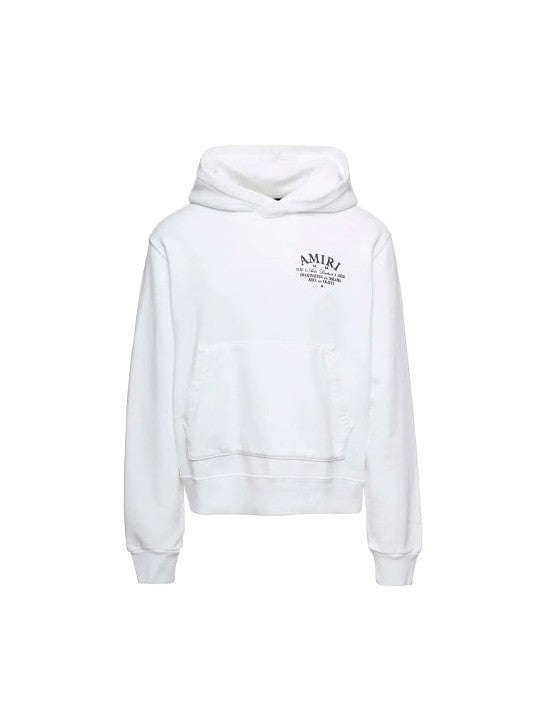 AMIRI ART DISTRICTS HOODIE WHITE