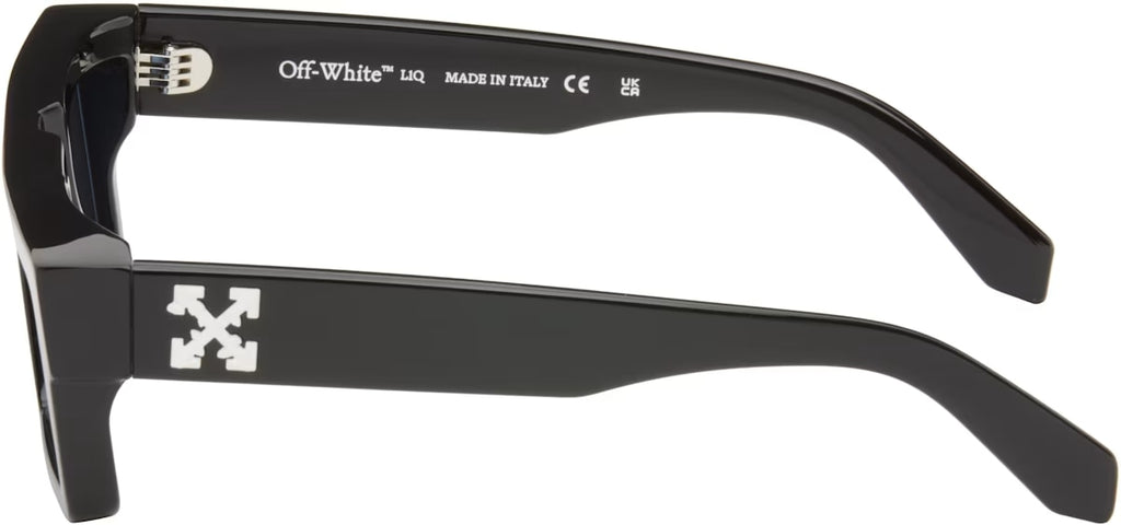 OFF WHITE BLACK BLUE RUBY SUNGLASSES