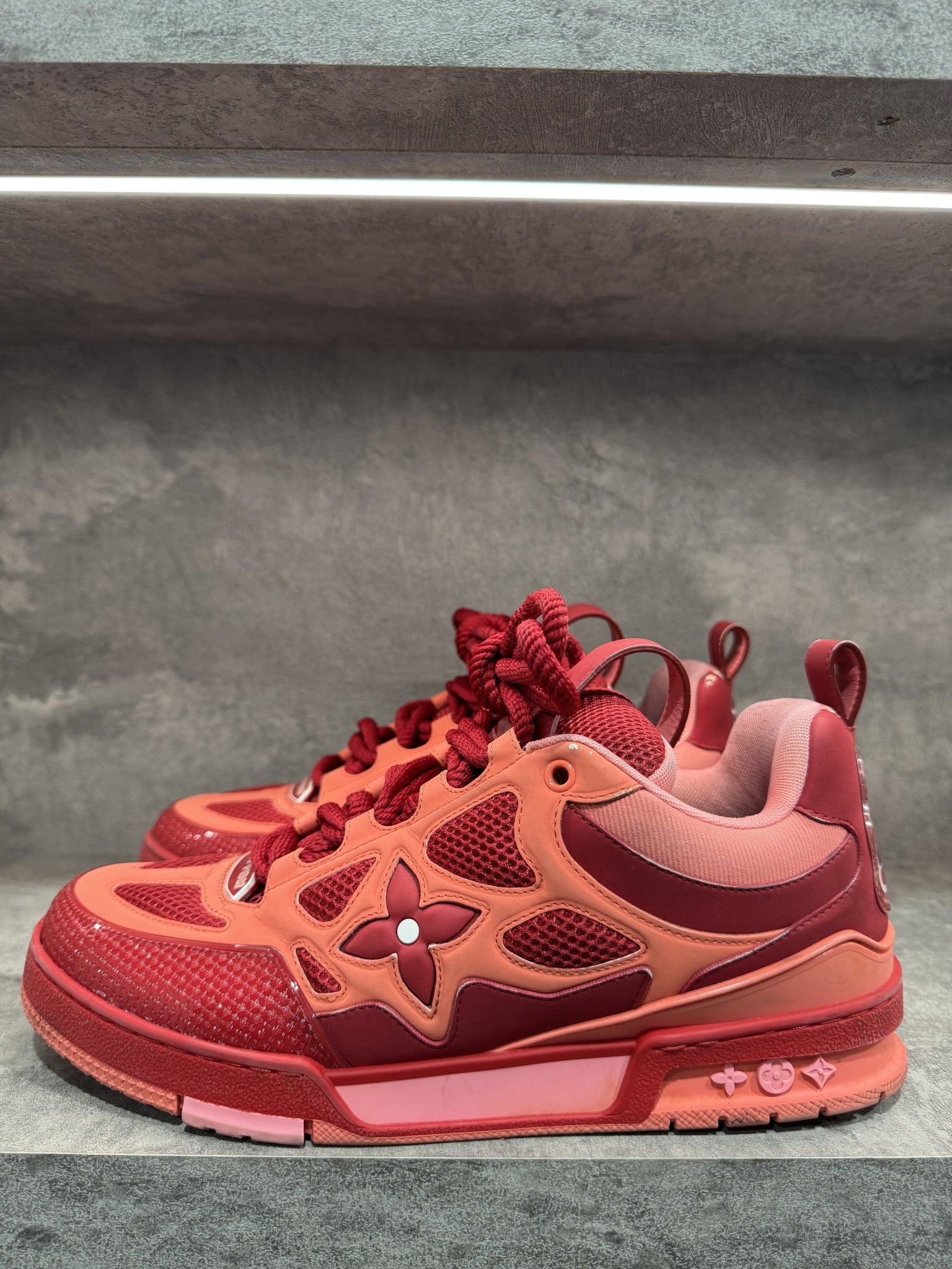 LOUIS VUITTON SKATE TRIPLE RED