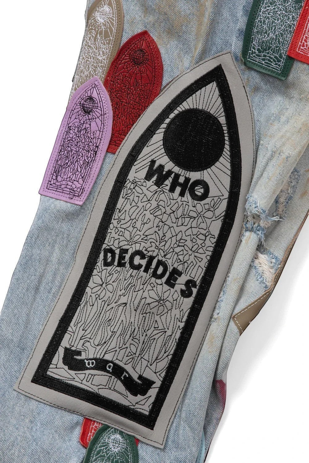 WHO DECIDES WAR PASTEL DENIM