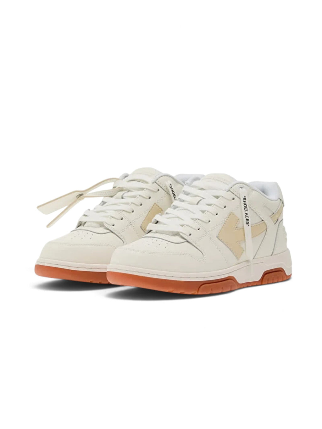 OFF WHITE OUT OF OFFICE WHITE BIEGE GUM