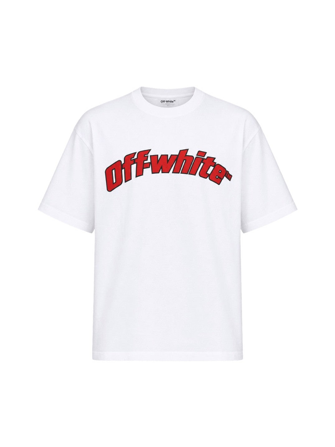 OFF WHITE VIRGIL ABLOH LOGO T-SHIRT WHITE