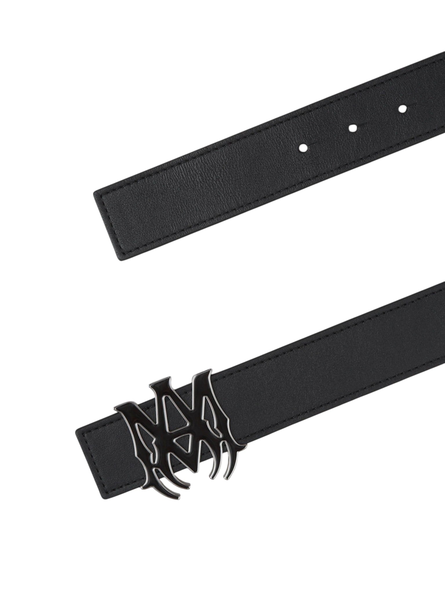 AMIRI MA LOGO BELT BLACK