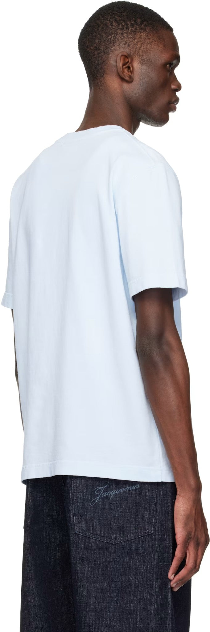 JACQUEMUS LE GROSS T-SHIRT LIGHT BLUE